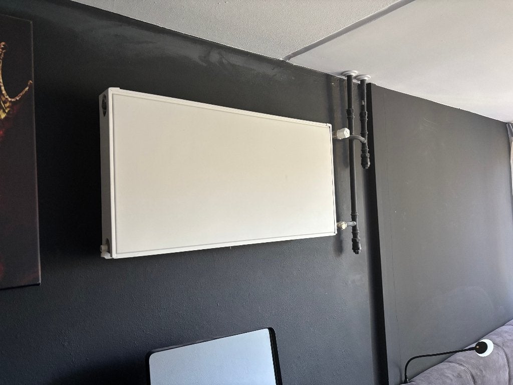 2 stuks Vasco flatline radiator vlakkevoorplaat 400x800, Ophalen, 30 tot 80 cm, Radiator, Zo goed als nieuw
