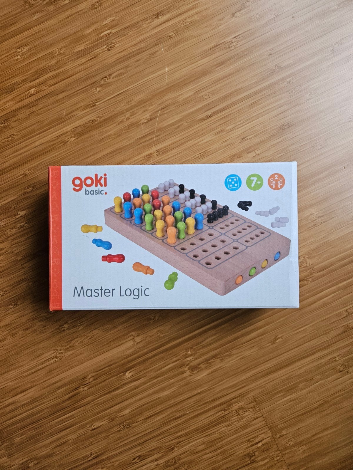 houten spel master logic (soort master mind), Ophalen of Verzenden, Zo goed als nieuw