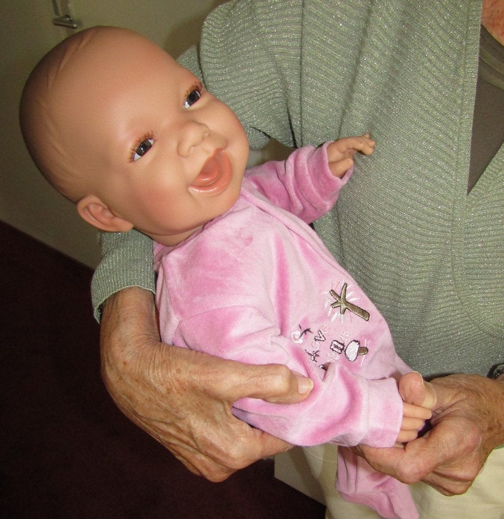 Grote babypop 53cm past babykleding baby levensecht softbody, Selintoys, Nieuw, Ophalen of Verzenden, Leiden