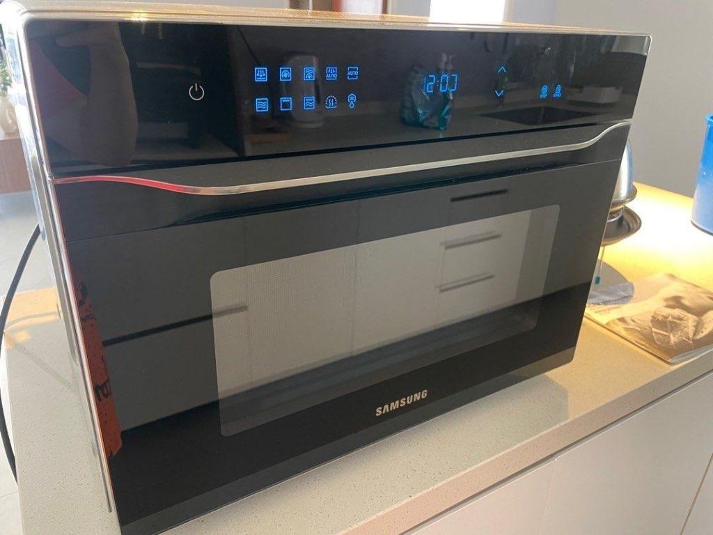 Samsung combimagnetron / oven, Ophalen, Minder dan 45 cm, Gebruikt, Combi-oven