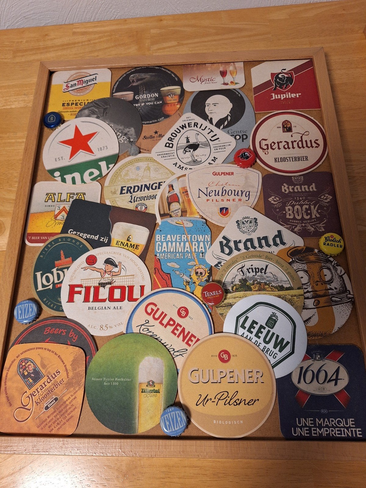 eigen ontwerp bierschilderij 2 st, Verzamelen, Biermerken, Ophalen, Nieuw, Overige typen, Overige merken