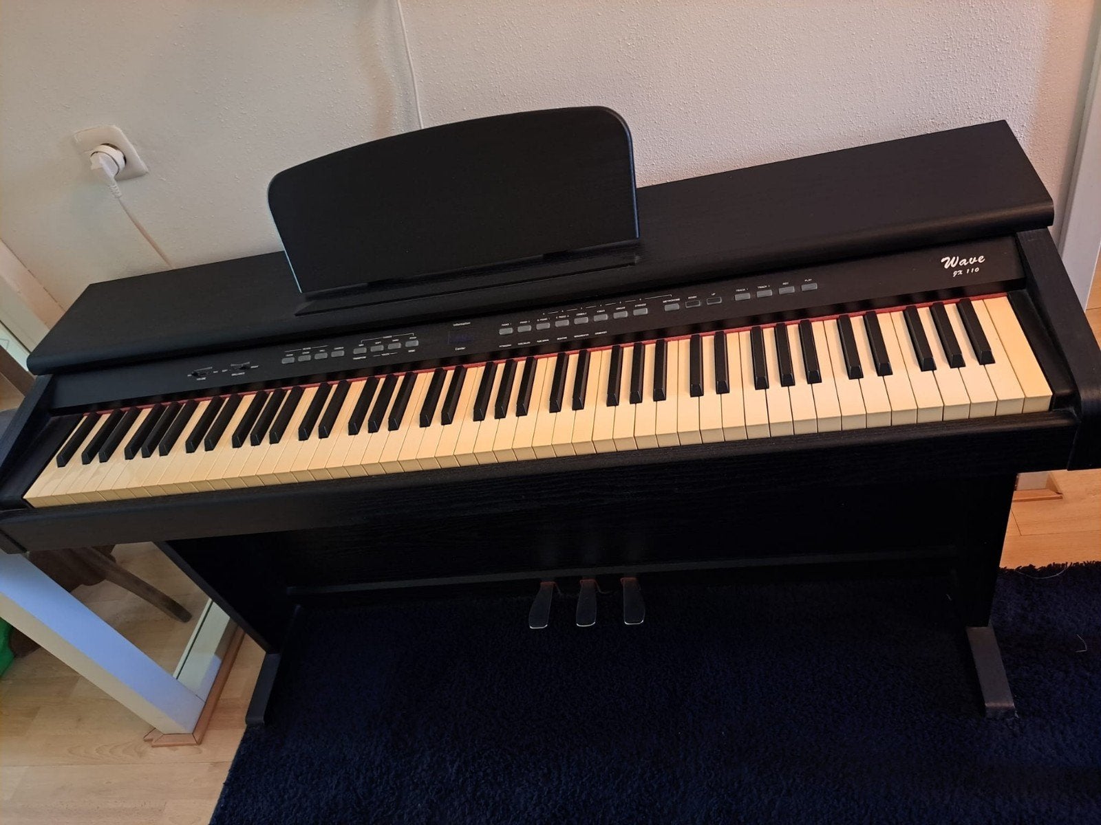 Digitale piano Wave JX 110 te koop, Muziek en Instrumenten, Ophalen, Gebruikt, Zwart, Digitaal
