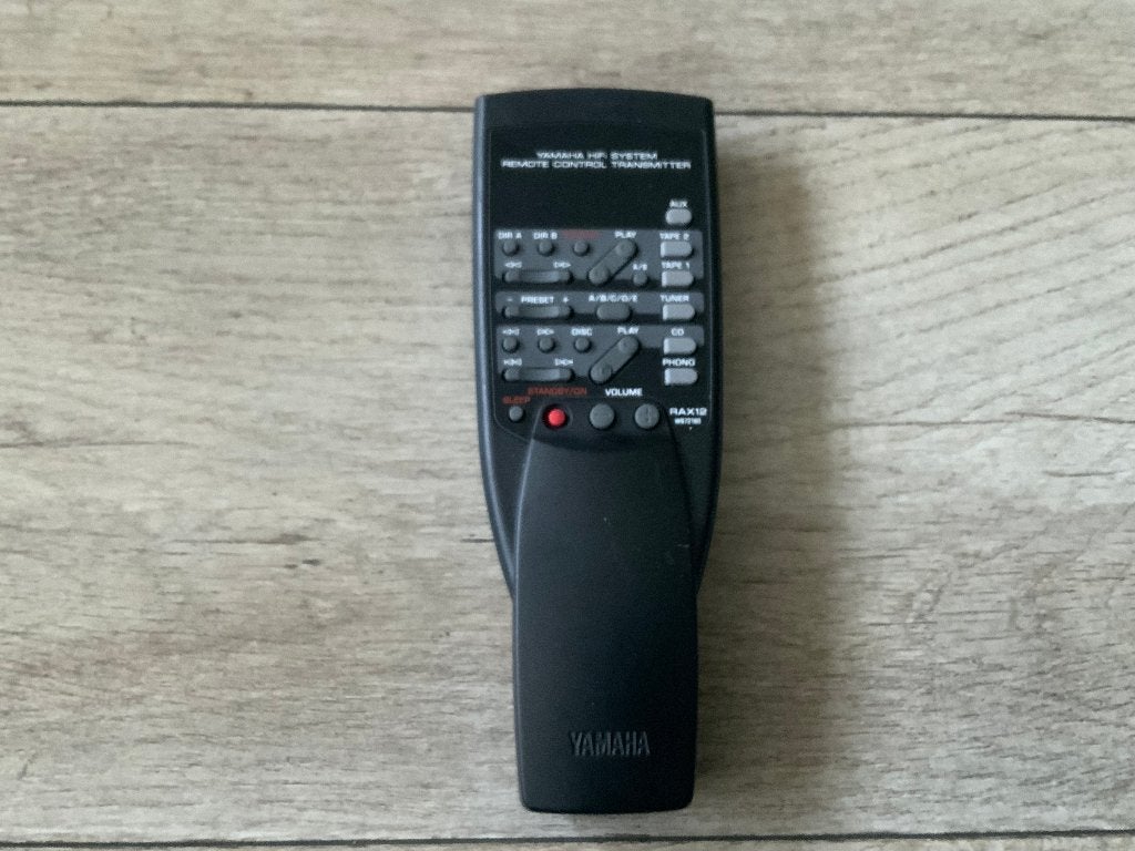 Yamaha RAX12 WB72180 Afstandsbediening / Remote Control, Ophalen of Verzenden, Zo goed als nieuw, Origineel