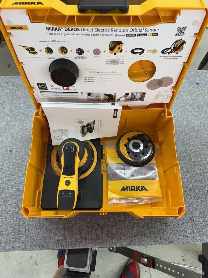Mirka DEROS 650CV excentrische schuurmachine – uitstekende s, Verzenden, Nieuw