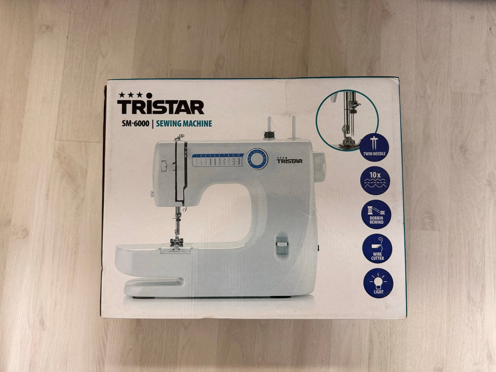 Tristar SM-6000 Naaimachine - Zo goed als nieuw, Ophalen, Zo goed als nieuw, Naaimachine, Overige merken