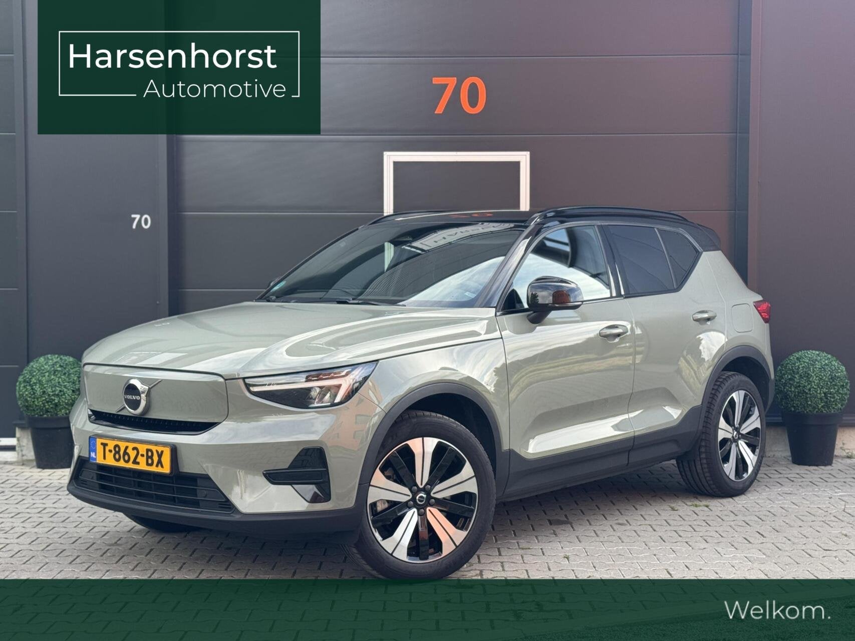 Volvo XC40 Recharge Core 70 kWh | 92% SOH | Adaptieve Cruise, Auto's, Dealer onderhouden, Gebruikt, Zwart, Met garantie (alle)