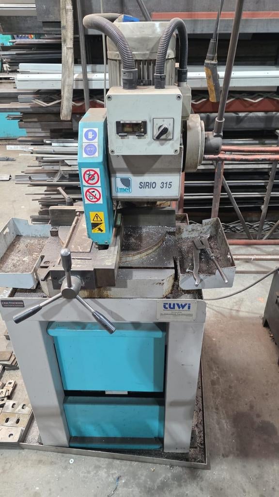 Sirio 315 Metaal Zaagmachine - Robuust en Betrouwbaar, Ophalen