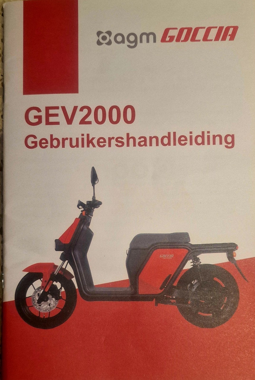 Electriche scooter GEV 2000, bijna nieuw, Ophalen, Zo goed als nieuw, Elektrisch, Overige merken