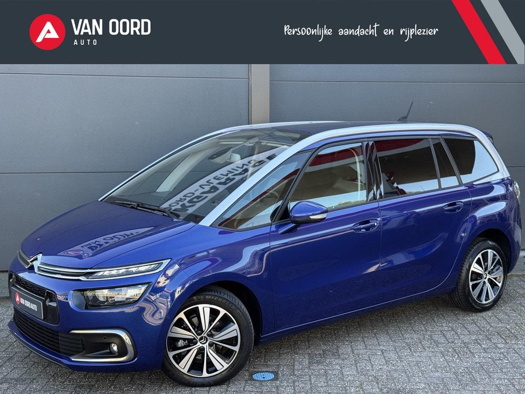 Citroen Grand C4 Picasso 1.2 Shine / Geen Import / 100 % Ond, Auto's, Citroën, 1350 kg, Gebruikt, Euro 6, 1199 cc