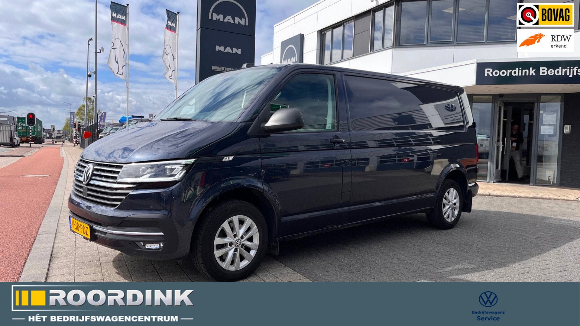 Volkswagen TRANSPORTER T6.1 TDI L2H1 30 - 150 pk DSG - Digit, Stof, Gebruikt, 4 cilinders, 150 pk