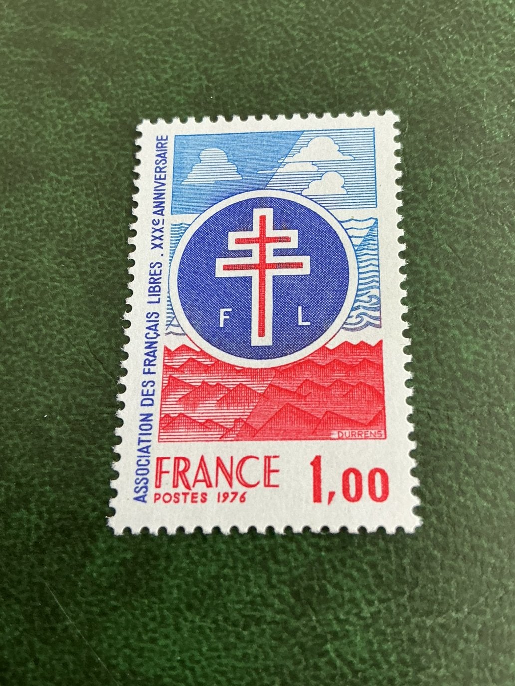 Frankrijk 1976: Francais Libres, Verzenden, Postfris