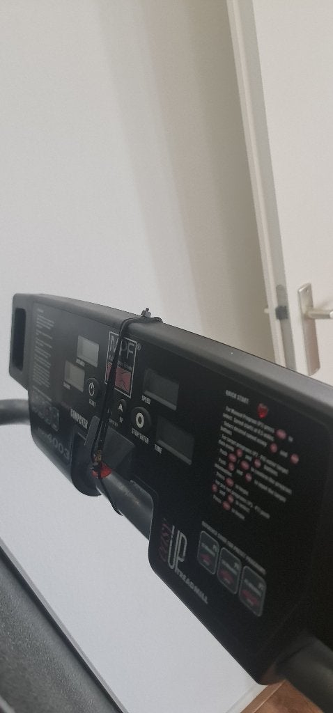 elektrische, inklapbare loopband, Sport en Fitness, Loopsport en Atletiek, Zo goed als nieuw, Snelheids- of Stappenmeter, Hardlopen