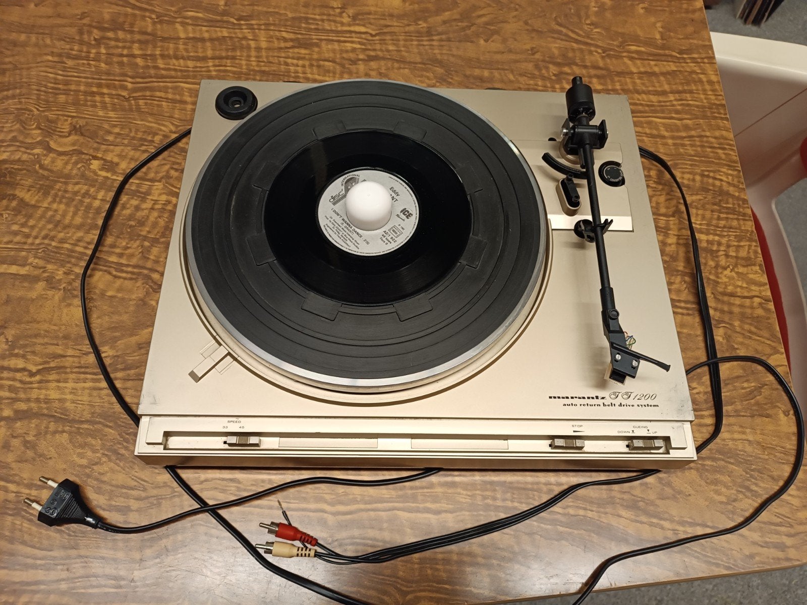 Pickup platenspeler deck Marantz JJ1200, Gebruikt, Pitch-regelaar, Platenspeler, Ophalen