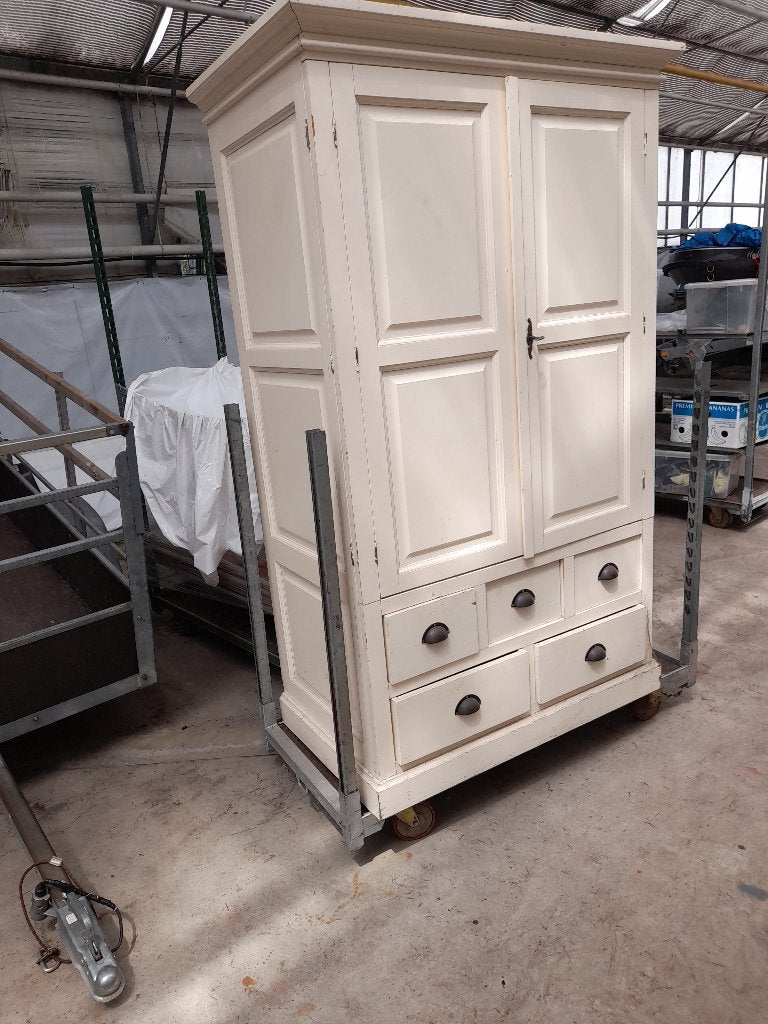 boeken-tv kast, Ophalen, Gebruikt, Met deur(en), 50 tot 100 cm