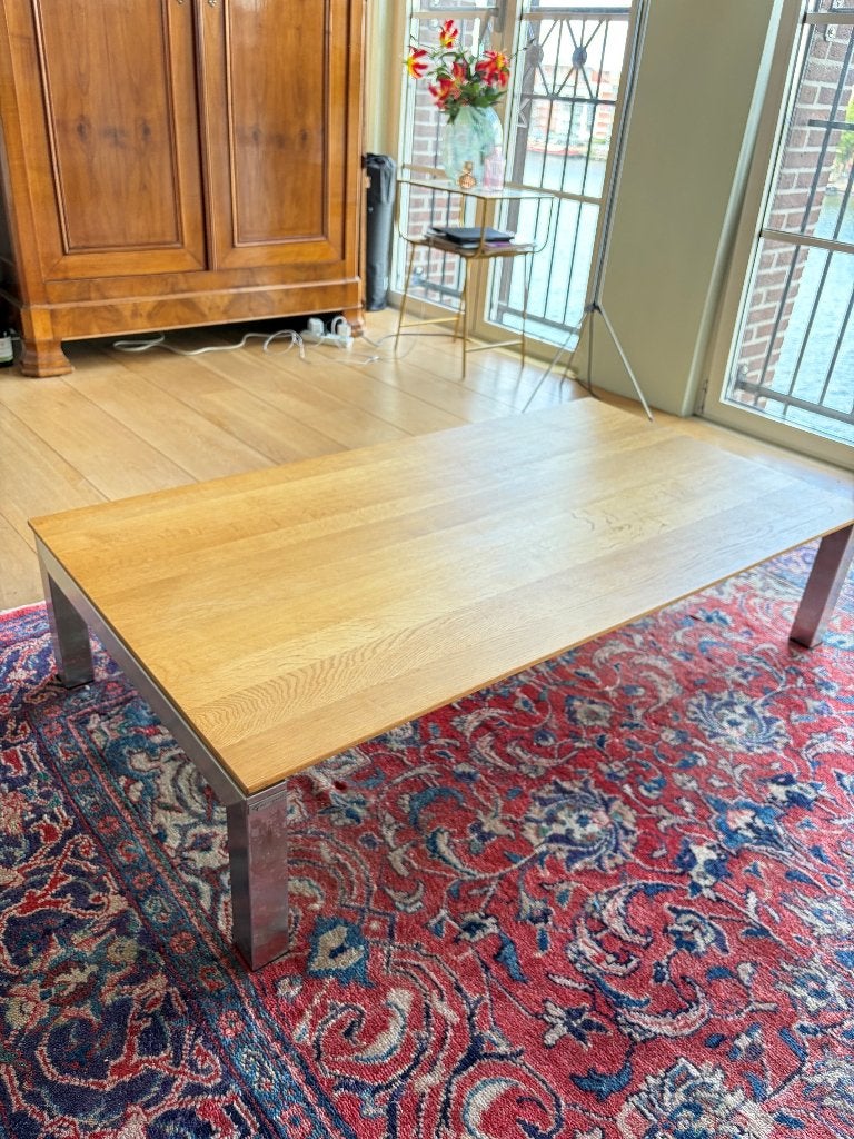Goossens salontafel, Ophalen, Modern design, Gebruikt, 100 tot 150 cm