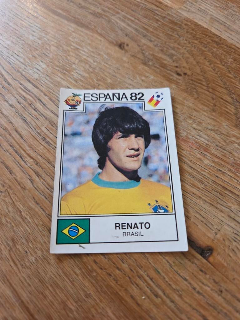 Panini WK 82, Ophalen of Verzenden, Zo goed als nieuw, Buitenlandse clubs, Poster, Plaatje of Sticker
