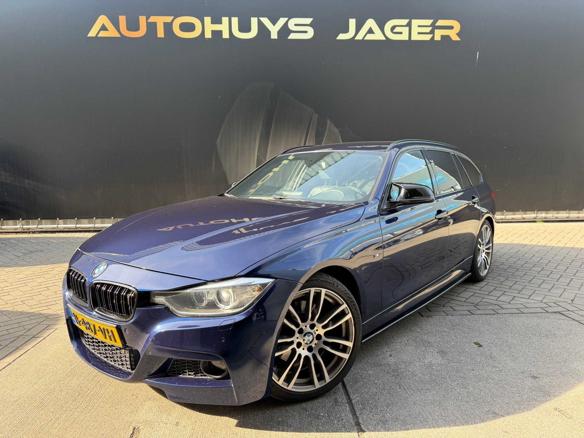 BMW 3-serie 328i High Executive M-Sport Automaat Leer E.acht, Auto's, BMW, Automaat, 745 kg, Gebruikt, 4 cilinders