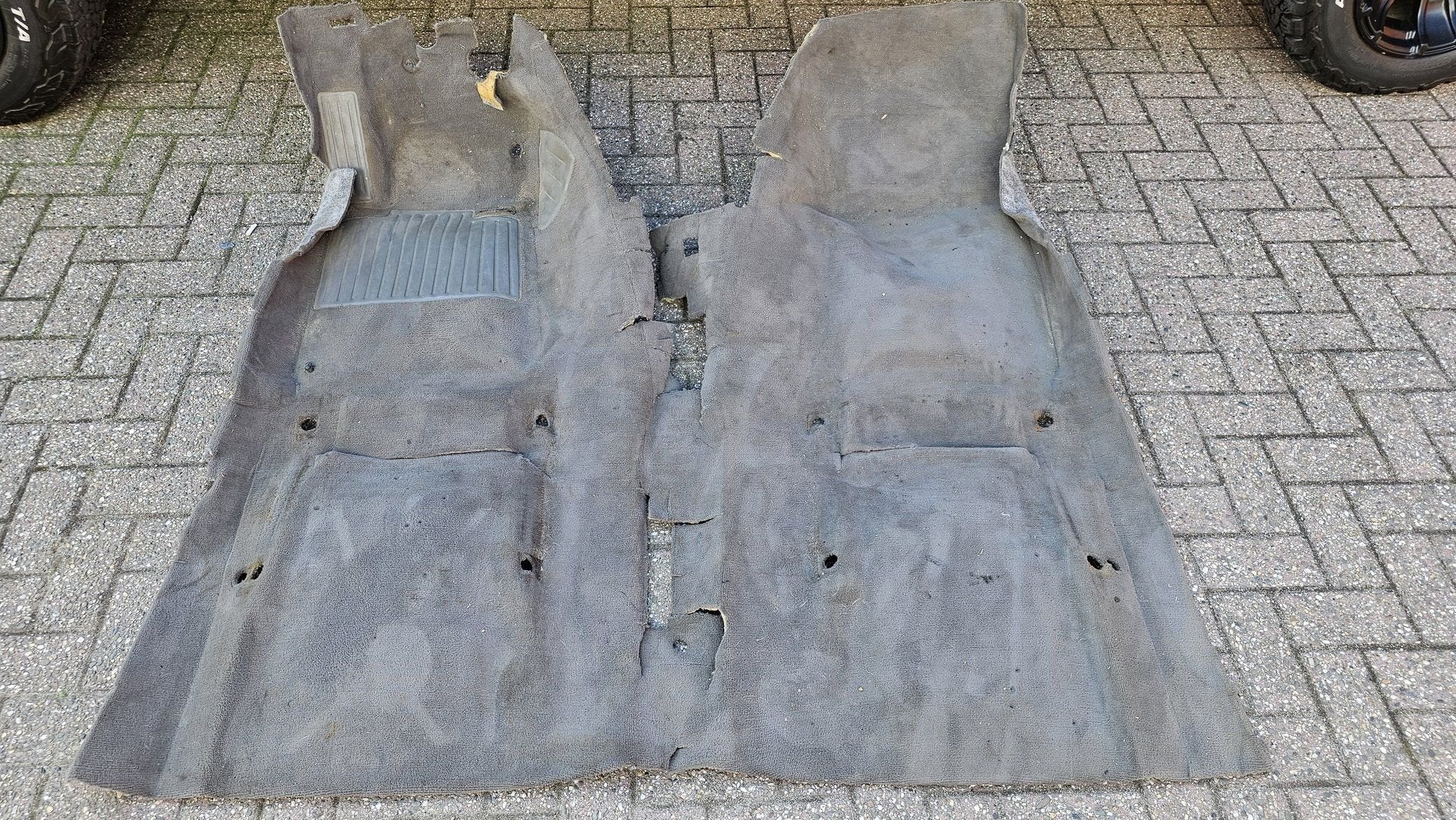 Tapijt vloerbedekking grijs antraciet BMW 3 serie E30 sedan, Ophalen, Gebruikt, -, -