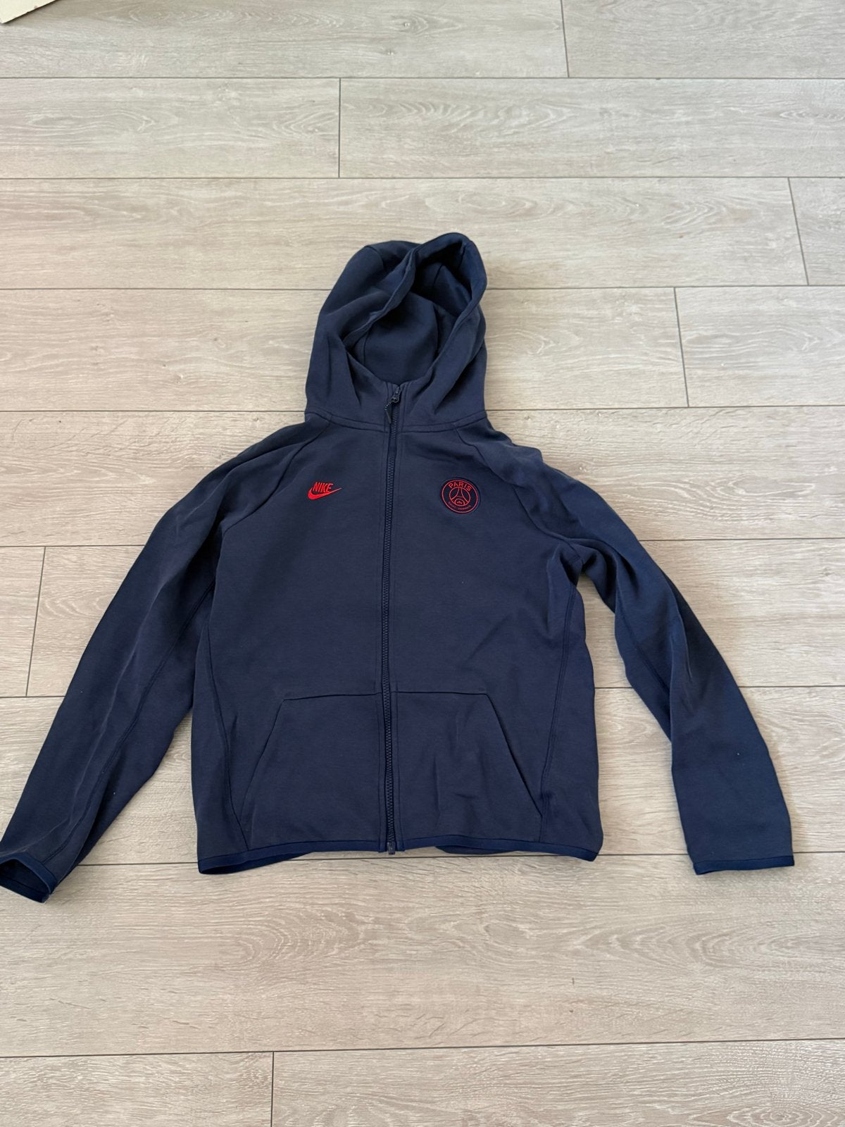 Nike PSG Hoodie - Maat XL (158-170cm), Ophalen of Verzenden, Zo goed als nieuw, Maat 46 (S) of kleiner, Blauw