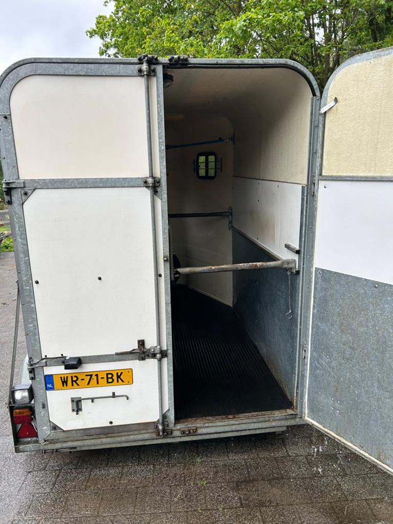 Fautras 2 paards trailer, Ophalen, Gebruikt, Polyester, 2-paards trailer