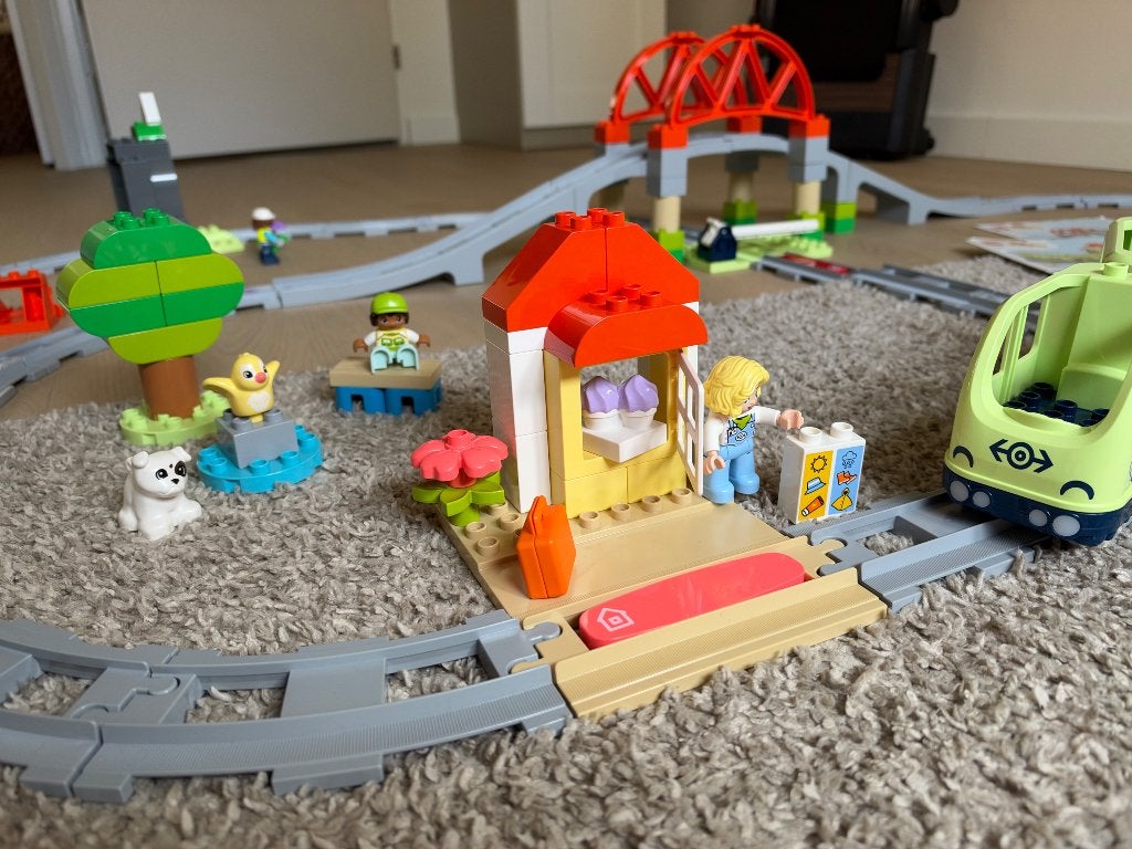 Duplo treinset, Ophalen, Zo goed als nieuw, Duplo