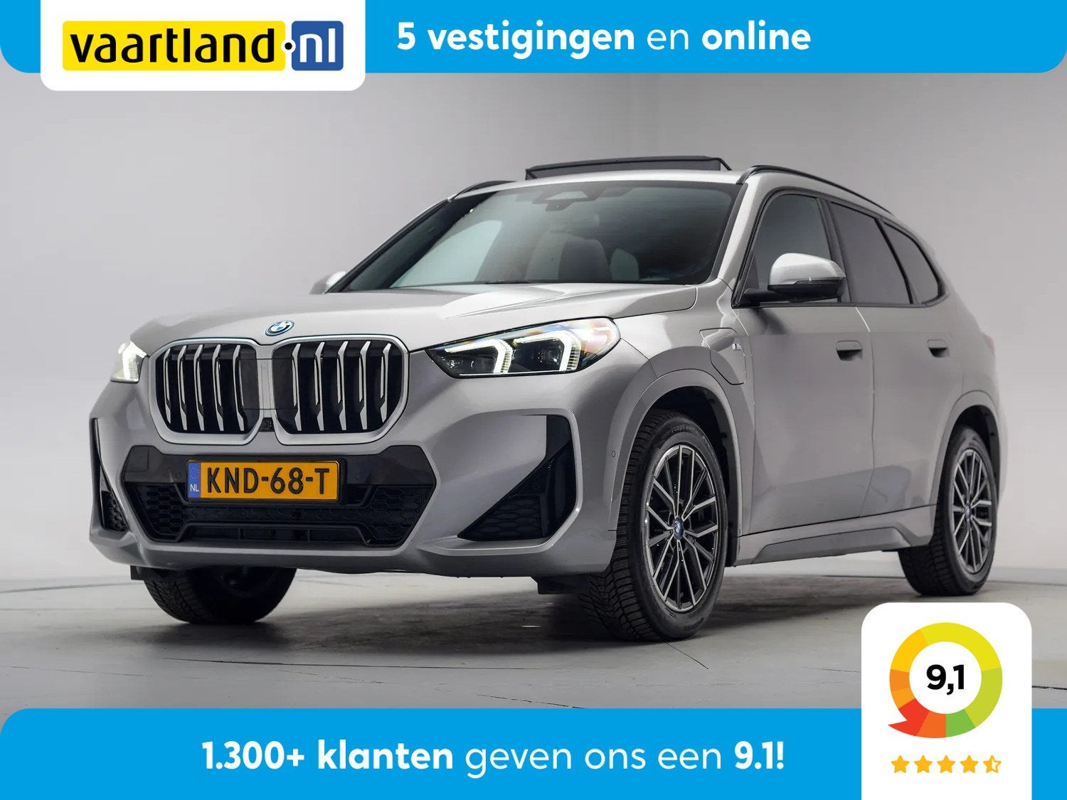 BMW X1 xDrive25e M Sport Nieuw model [ Panorama Harman/Kardo, Auto's, 136 pk, Gebruikt, Bedrijf, 42 km/l
