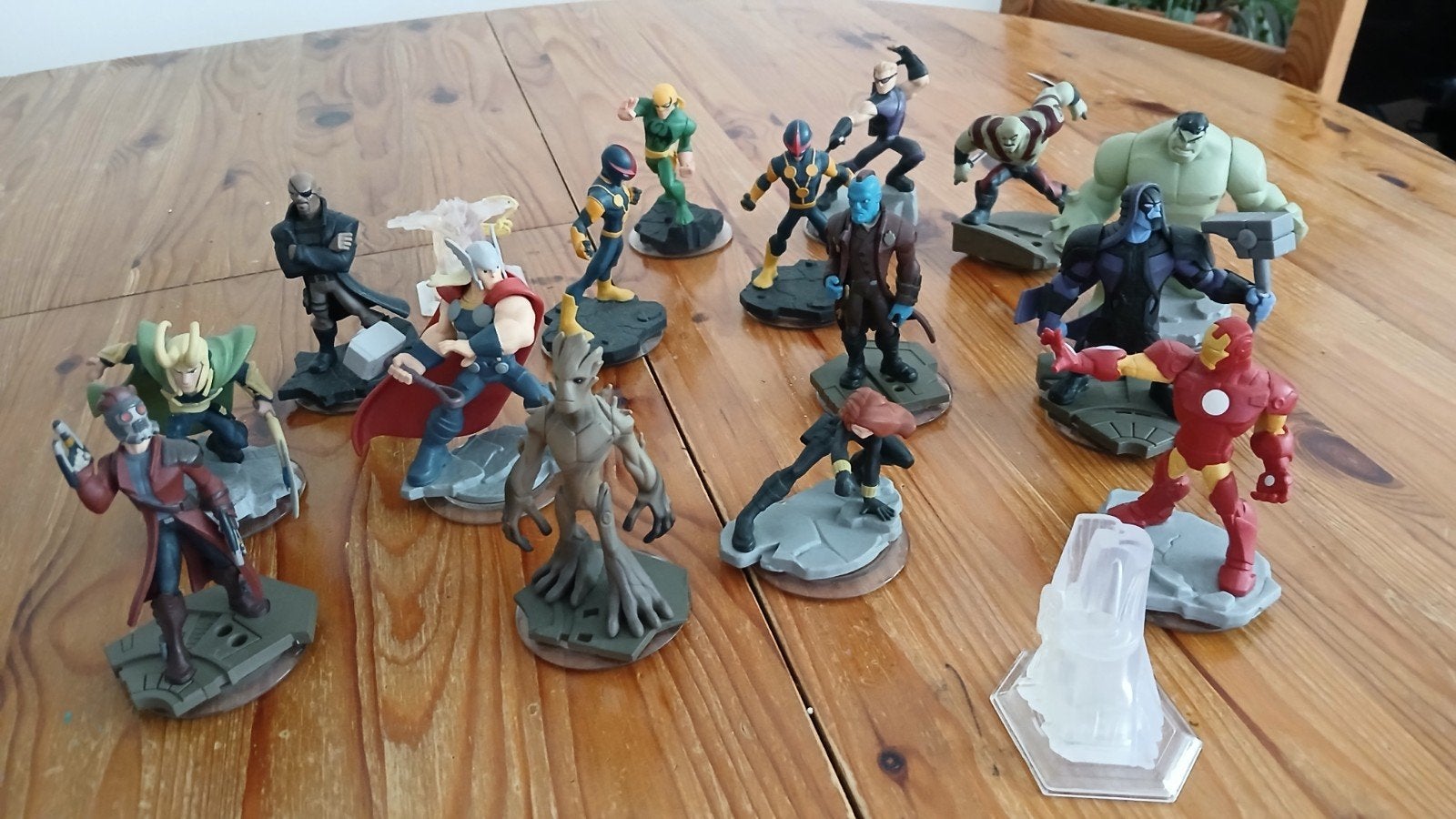 Disney Infinity Marvel Super Heroes Figuren Set, Ophalen of Verzenden, Gebruikt