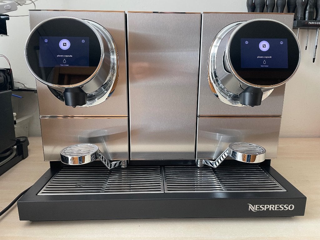 Nespresso Professional Moment 200 koffiepads machine, Ophalen, Gebruikt, 1 kopje, Combi