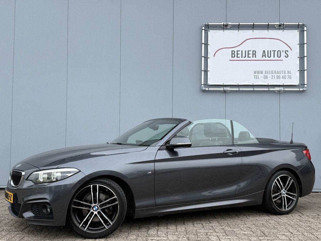 BMW 2 Serie Cabrio 220i High Executive Automaat M-Pakket/Cam, Auto's, BMW, Automaat, 1998 cc, Achterwielaandrijving, Gebruikt
