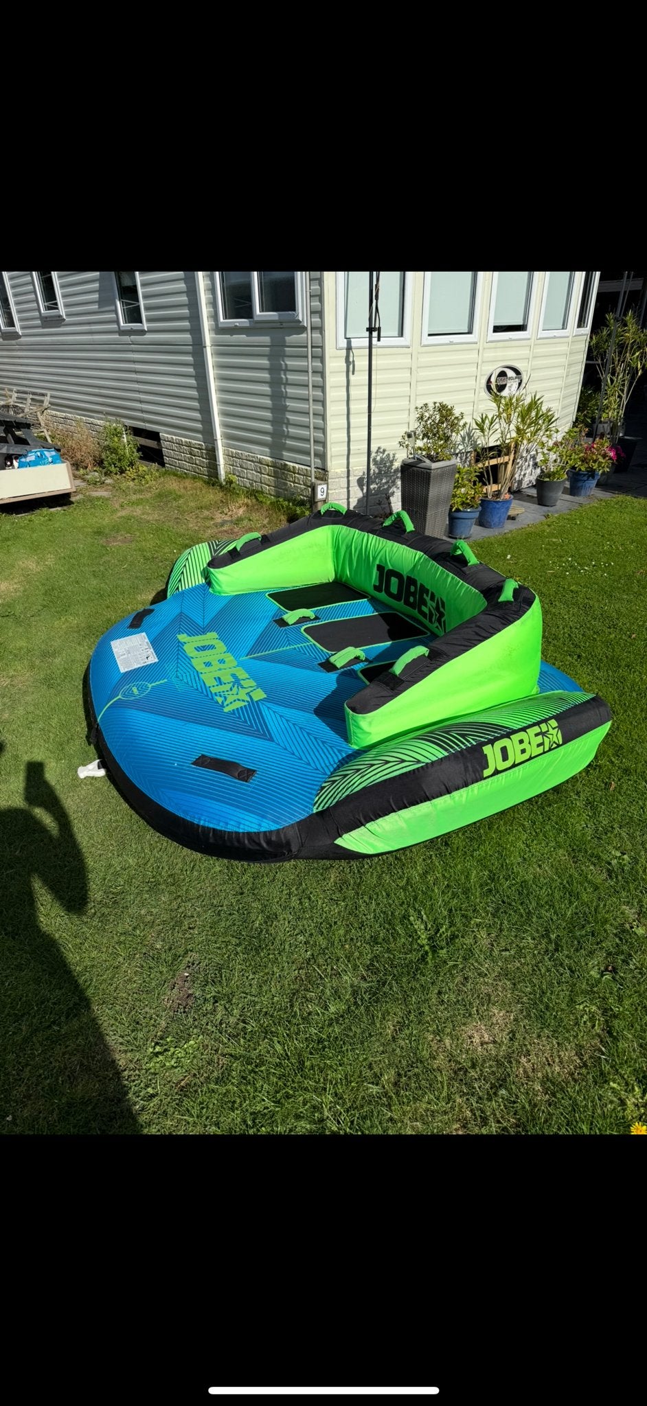Jobe Funtube 3-persoons en Jobe Kneeboard - Zo goed als nieu, Watersport en Boten, Ophalen, Zo goed als nieuw, Overige typen