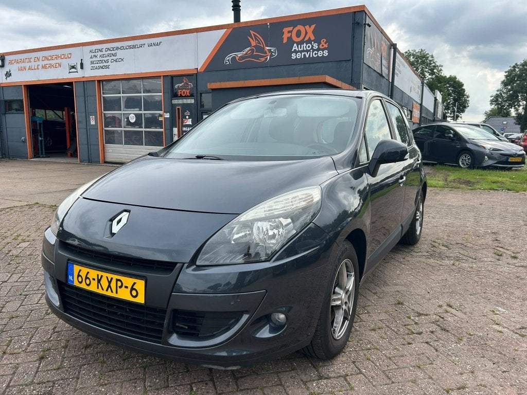 Renault Scénic 1.6 Authentique (bj 2010), Auto's, Gebruikt, 1295 kg, 4 cilinders, Zwart