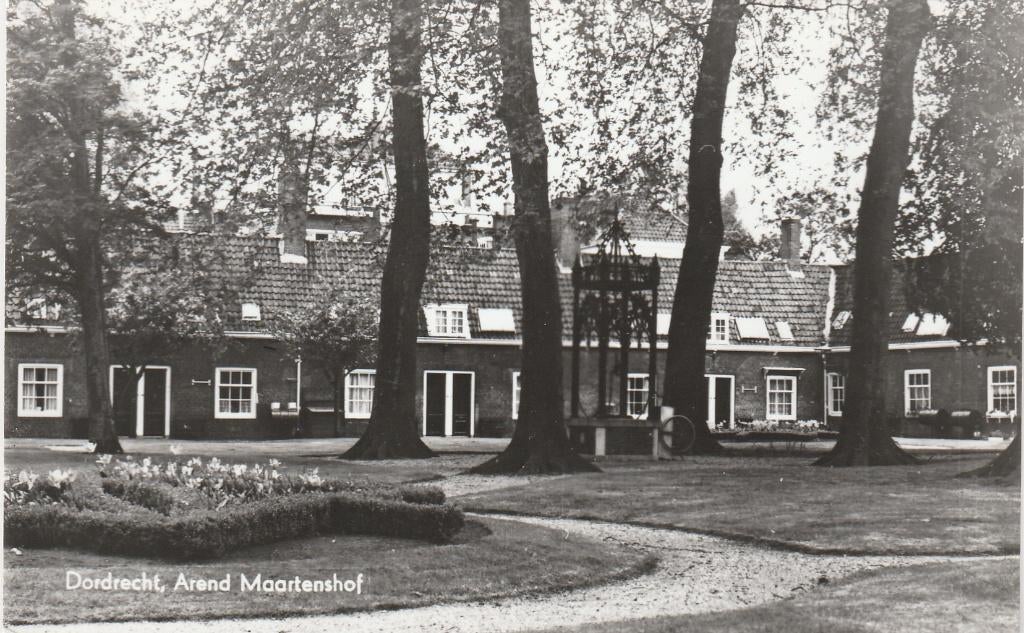 dordrecht- arend maartenshof, Ophalen of Verzenden, Voor 1920, Zuid-Holland