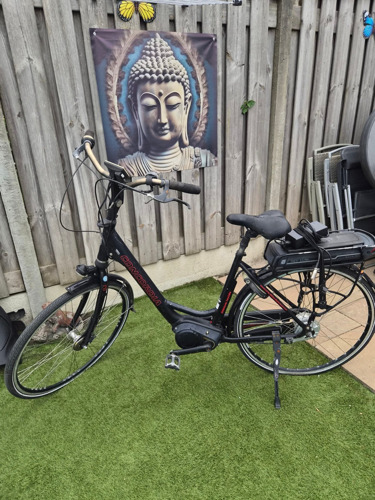 FIETSEN Concordia E-bike 36V 11Ah met oplader, Gebruikt, 51 tot 55 cm, 30 tot 50 km per accu, Ophalen