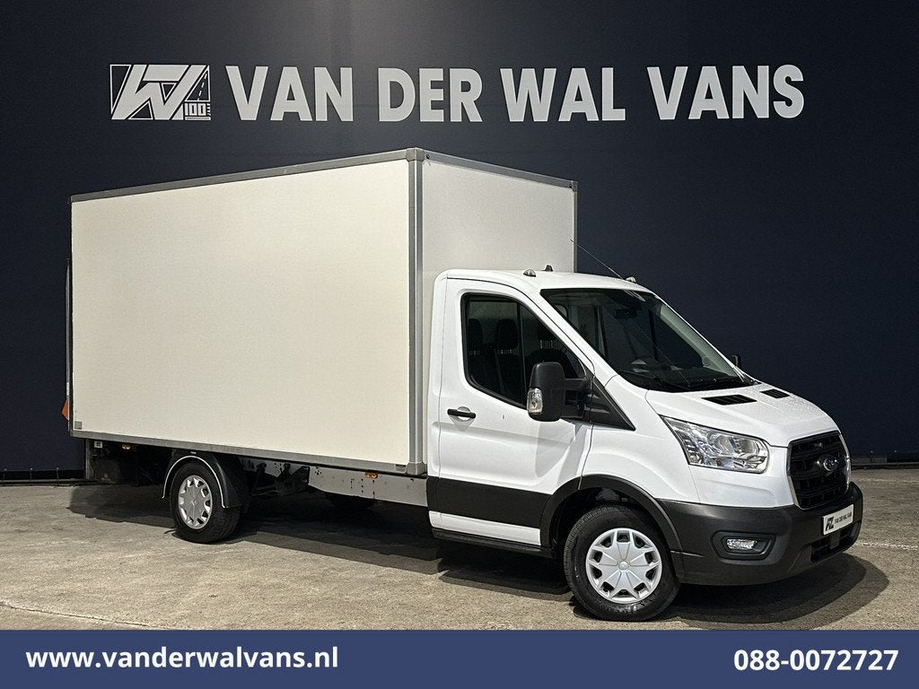 Ford Transit 2.0 TDCI 160pk Bakwagen Laadklep Euro6 Airco |, Auto's, Bestelauto's, Voorwielaandrijving, Stof, 4 cilinders, Bluetooth