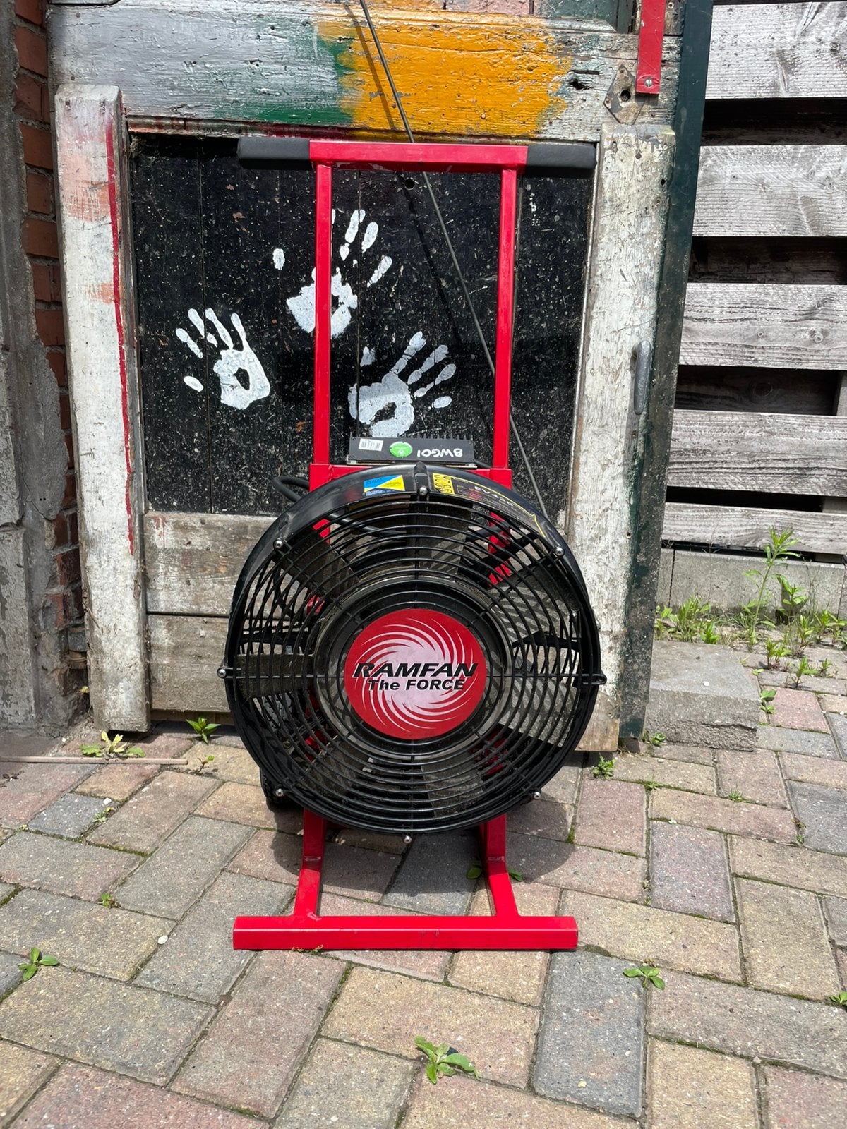 Ramfan EV420 overdrukventilator, Ophalen, Gebruikt, Vloerventilator