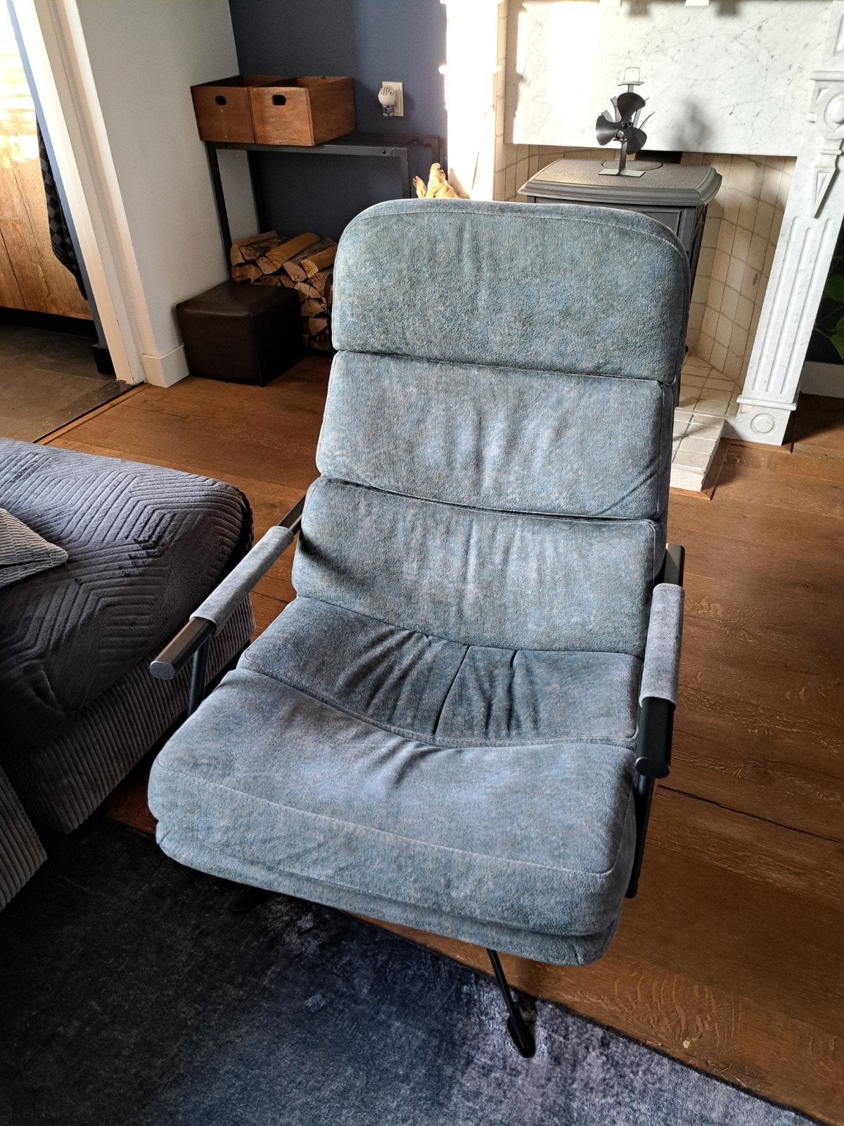 Comfortabele fauteuil van INNO zitmeubelen, Ophalen, Modern, Comfort, Zo goed als nieuw, Stof