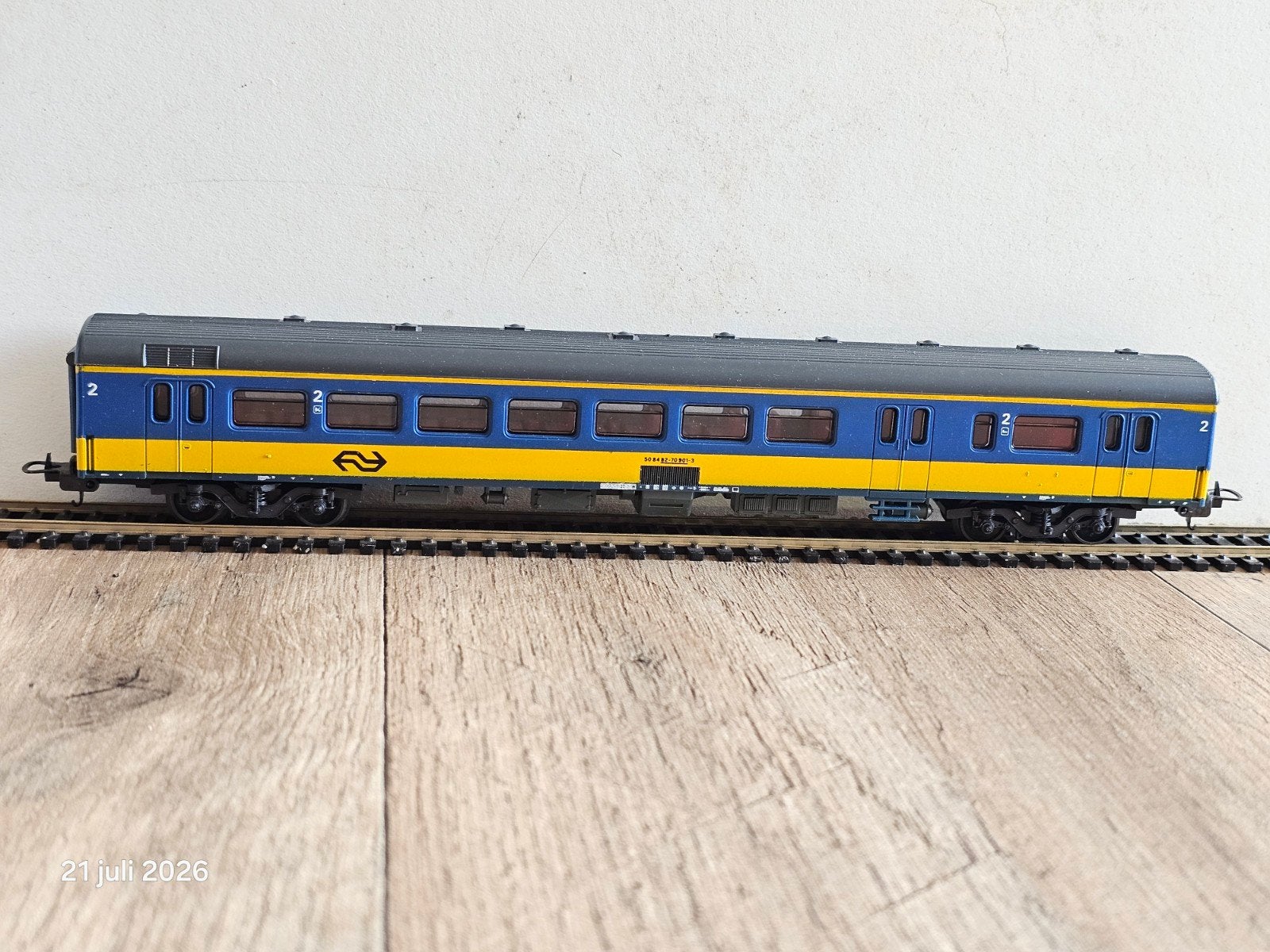 Modeltrein Ho Lima NS rijtuig zgan, Hobby en Vrije tijd, Modeltreinen | H0, Gelijkstroom, Wagon, Ophalen of Verzenden, Lima
