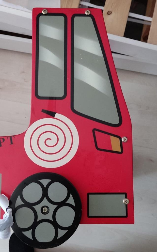 Peuterbed kinderbed brandweerwagen brandweerauto, Ophalen, Nieuw