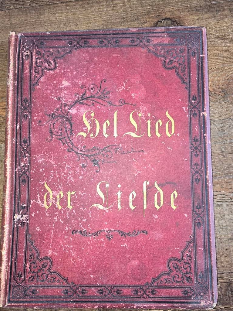 Gunning - Het lied der liefde 1880, Antiek en Kunst, Antiek | Boeken en Bijbels, Ophalen of Verzenden