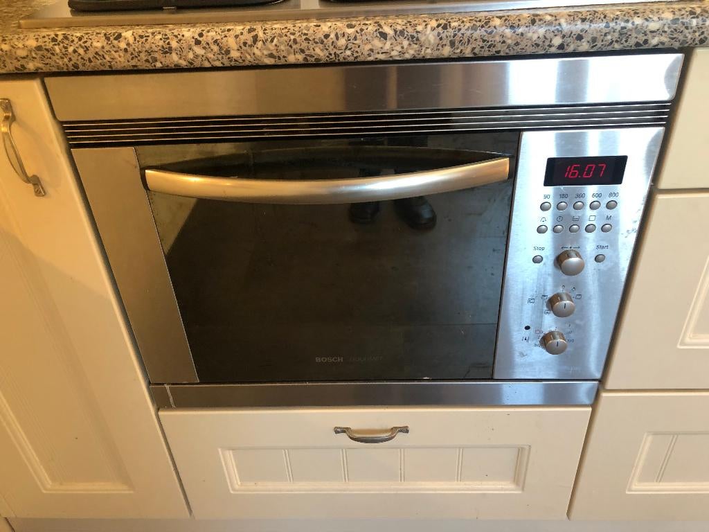 Oven/magnetron Bosch, Witgoed en Apparatuur, Ophalen, Zo goed als nieuw, Oven met grill, Inbouw