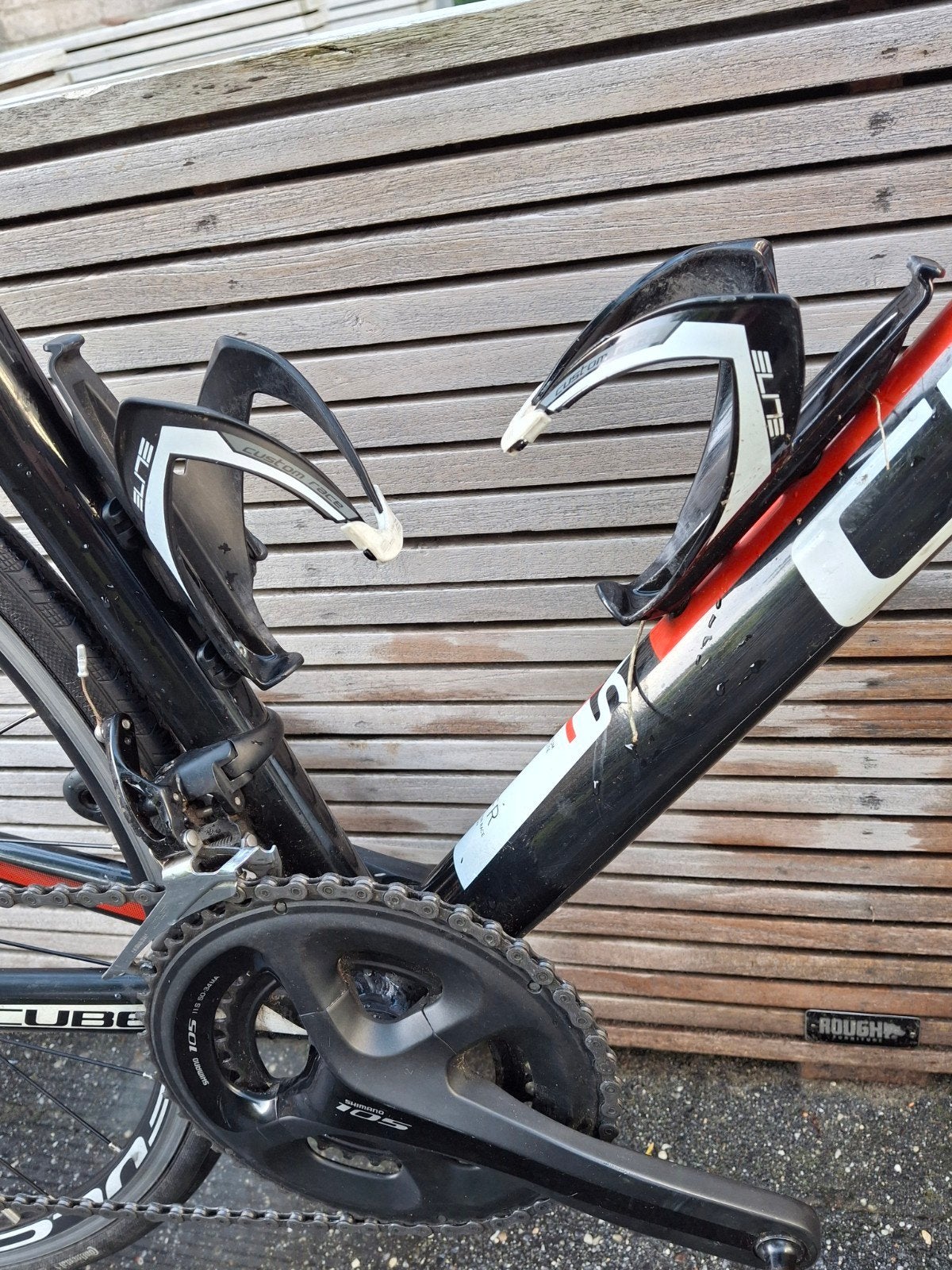 Cube Peloton Racer met Shimano 105 schakelgroep, 28 inch, Gebruikt, Velgrem, 57 tot 61 cm