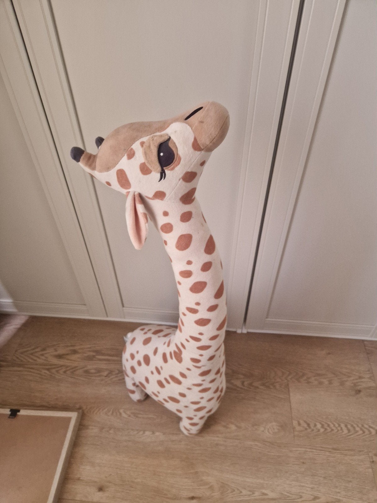 leuke giraffe, Ophalen, Zo goed als nieuw, Wanddecoratie