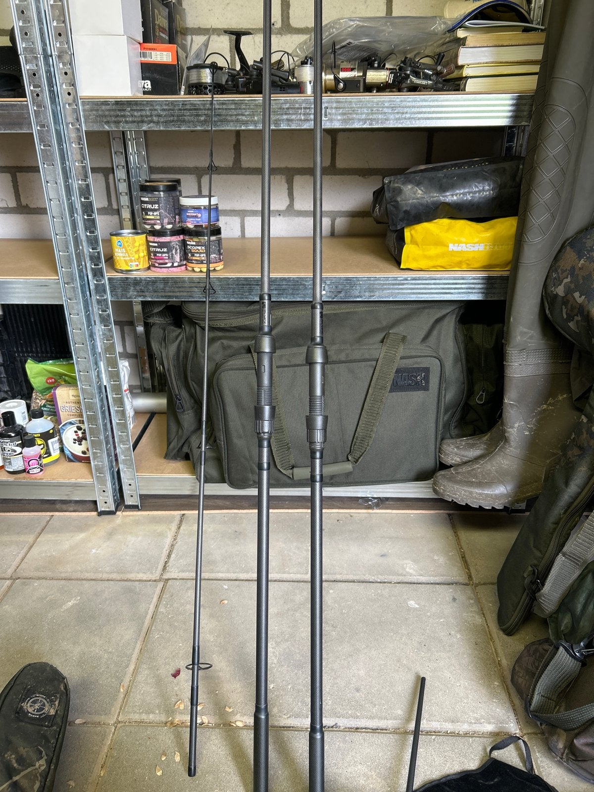 Nash Scope Black Ops 9ft 3.5lb Karperhengel, Ophalen, Gebruikt, Werphengel