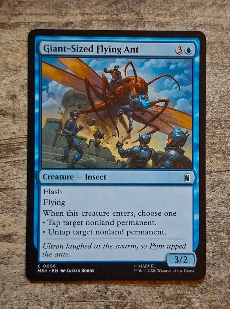 Giant-Sized Flying Ant - Magic the Gathering, Verzenden, Zo goed als nieuw, Losse kaart