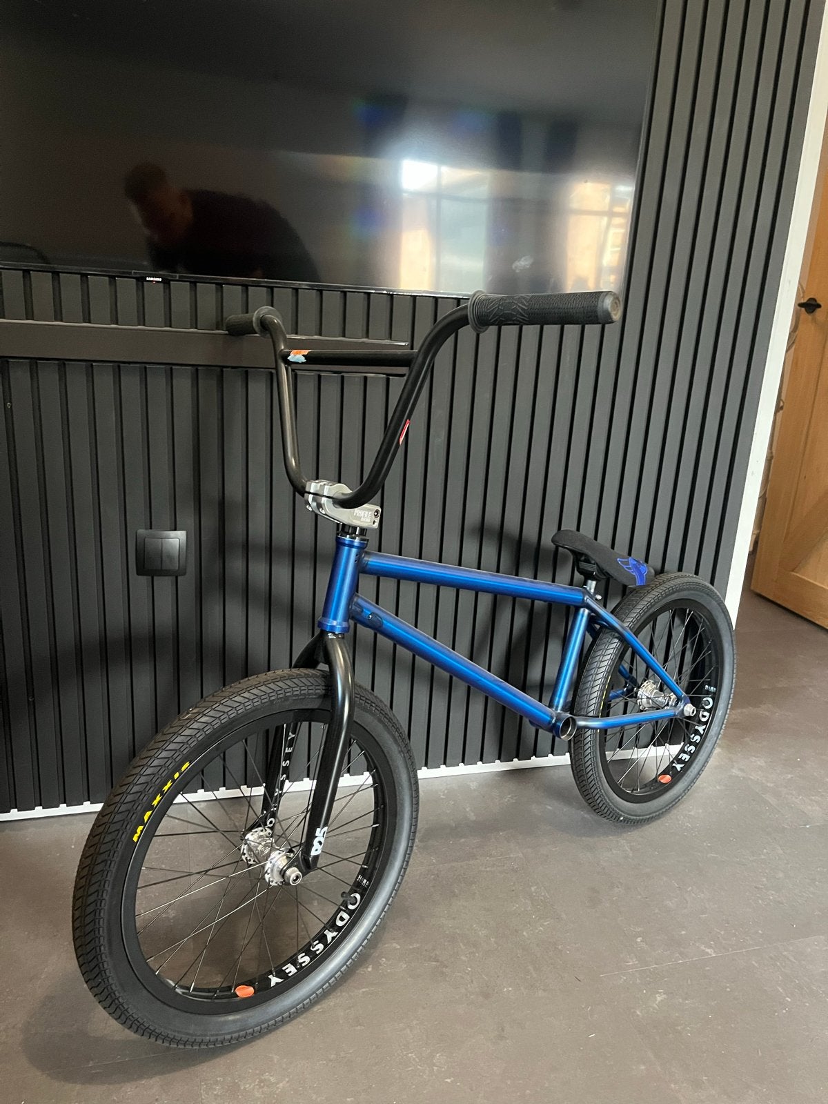 Bmx custom build nieuw, Ophalen, Staal, Velgrem, 20 tot 24 inch