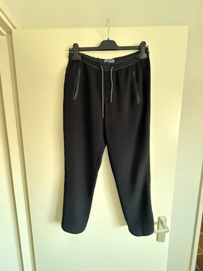 Zwarte Vince pantalon met elastiek band, Kleding | Dames, Zwart, Ophalen of Verzenden, Maat 36 (S), Lang