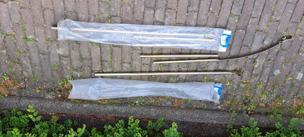 2x daksteun met veer. Ophalen meerdere locaties NL, Caravans en Kamperen, Caravan accessoires, Ophalen of Verzenden, Nieuw