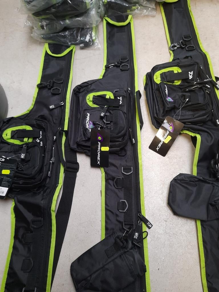 Partij van 16 Daiwa Prorex Foudralen Nieuw, Duitsland, Nieuw, Ophalen of Verzenden, Info@daiwa.com