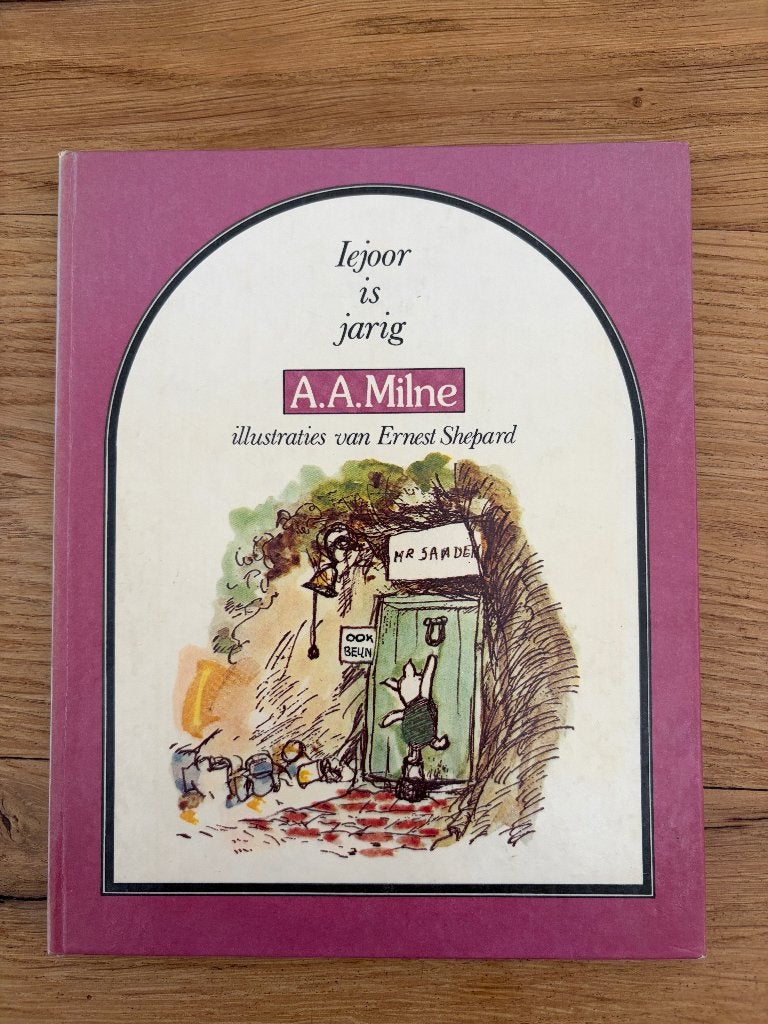 Iejoor is jarig - vintage, A.A. Milne, Fictie algemeen, Ophalen of Verzenden, Zo goed als nieuw
