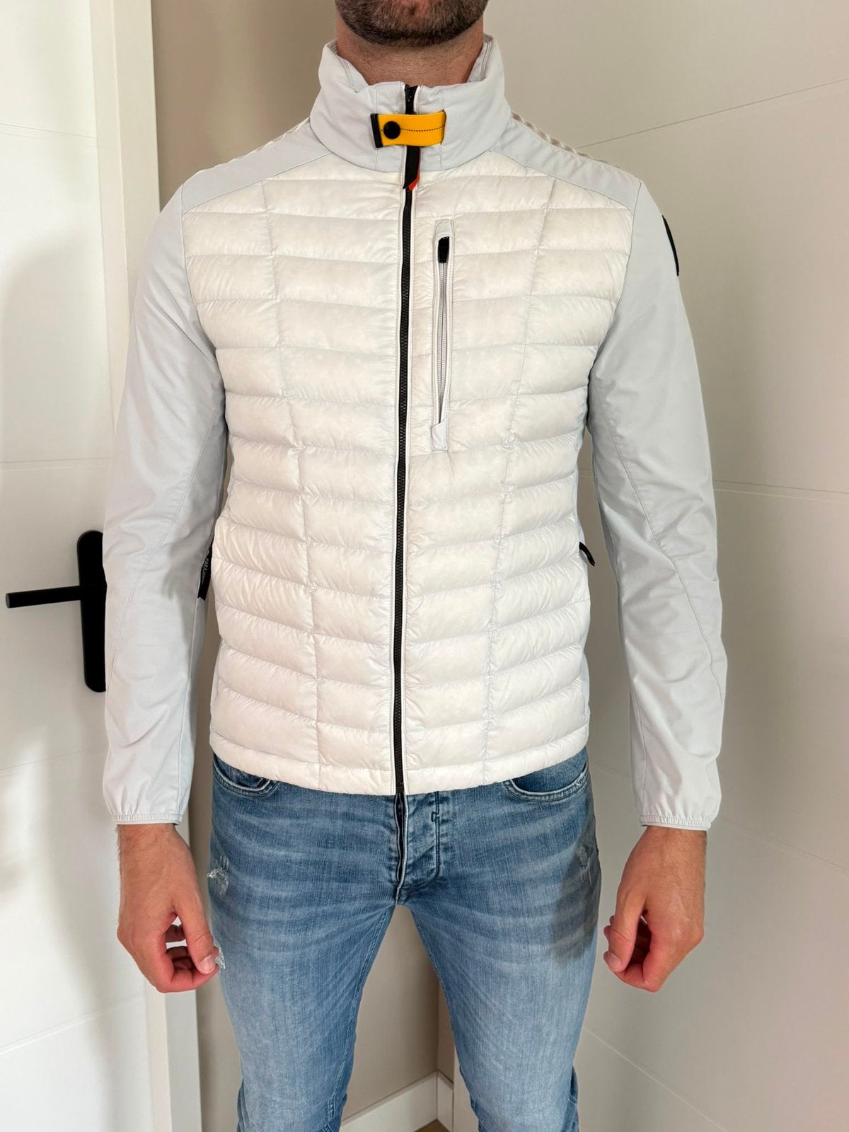 Originele Parajumpers Hybrid Featherweight jas, Maat M, Kleding | Heren, Jassen | Winter, Ophalen of Verzenden, Zo goed als nieuw